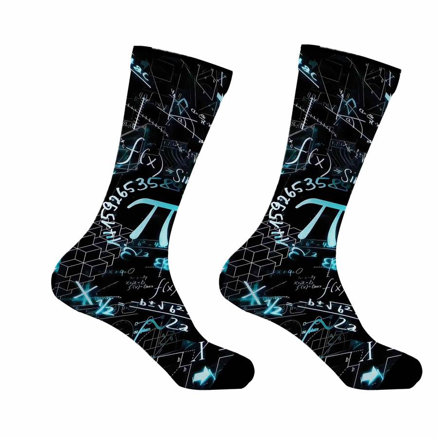 1 Pair Multicolor One Size Socks