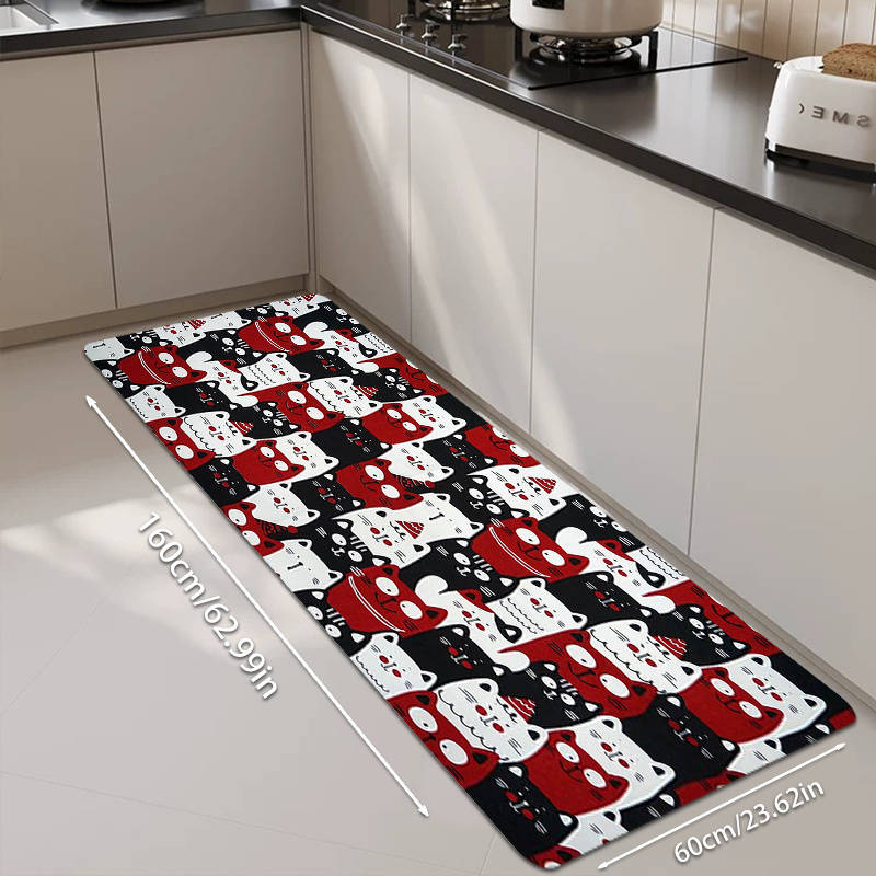 1Pc 50x80cm 19.69x31.5inch Floor Mat