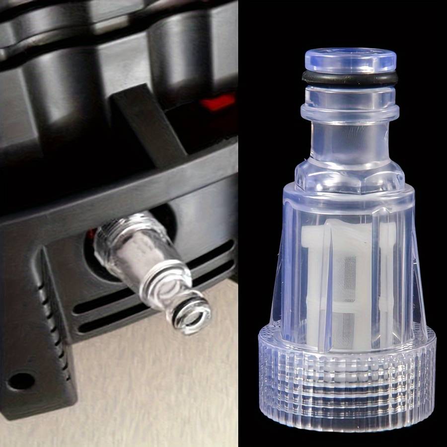 2Pcs Versatile High Pressure Plastic Water Washer Filter Nozzle