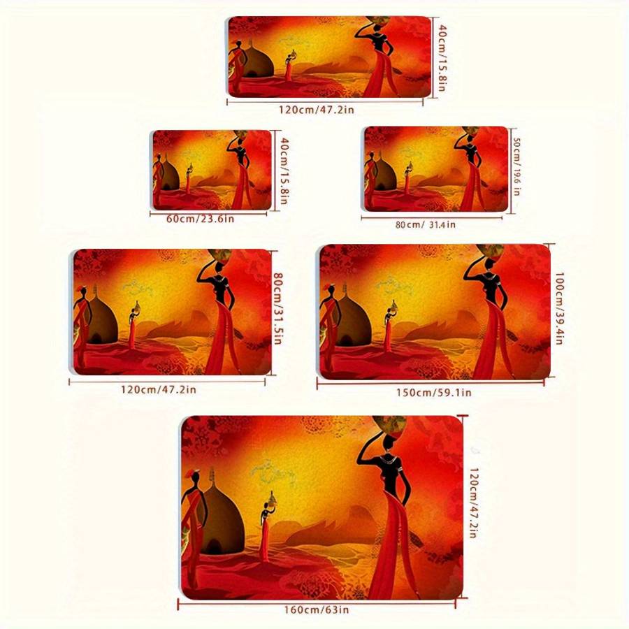 1Pc 39.37x59.06inch 100x150cm Floor Mat