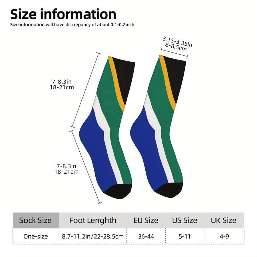 1 Pair Multicolor One Size Socks