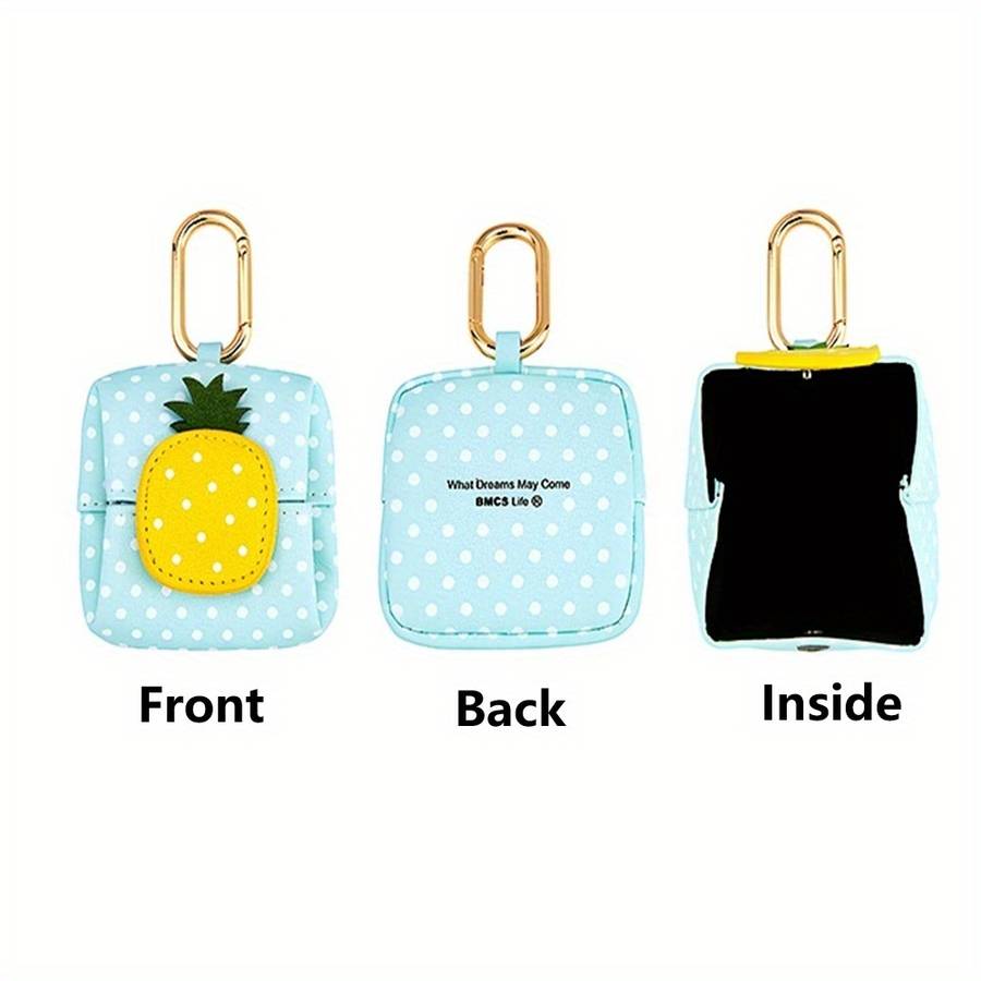 1pc Pack within Pack Storage Bag 1 Cute Girl's Mini Storage Bag with Hook Clip Mini Storage Bag