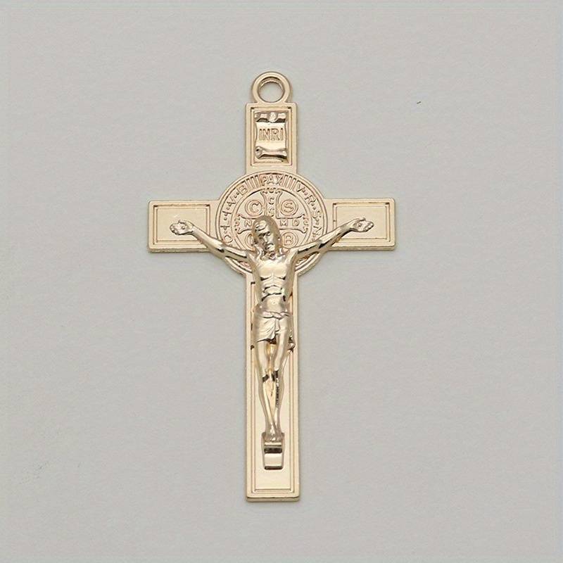 1 Piece Kc Golden Jesus Theme Pendant