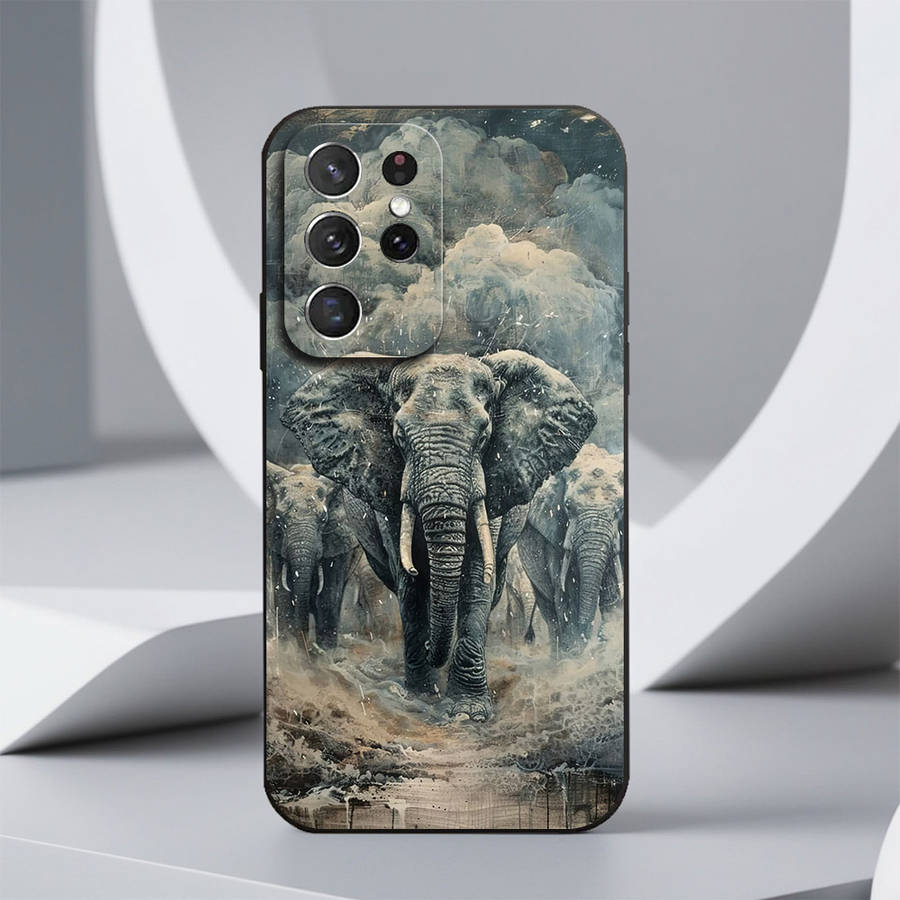 1pc Black For Samsung Galaxy A55 5G Phone Cases