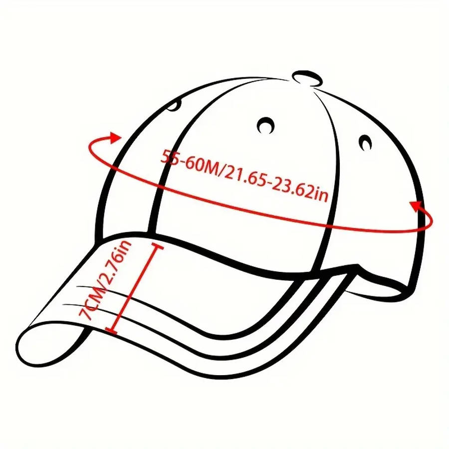 Retro Adjustable Baseball Cap With Mountain View Print Soft Top Dad'S Hat Sun Protection Perfect
