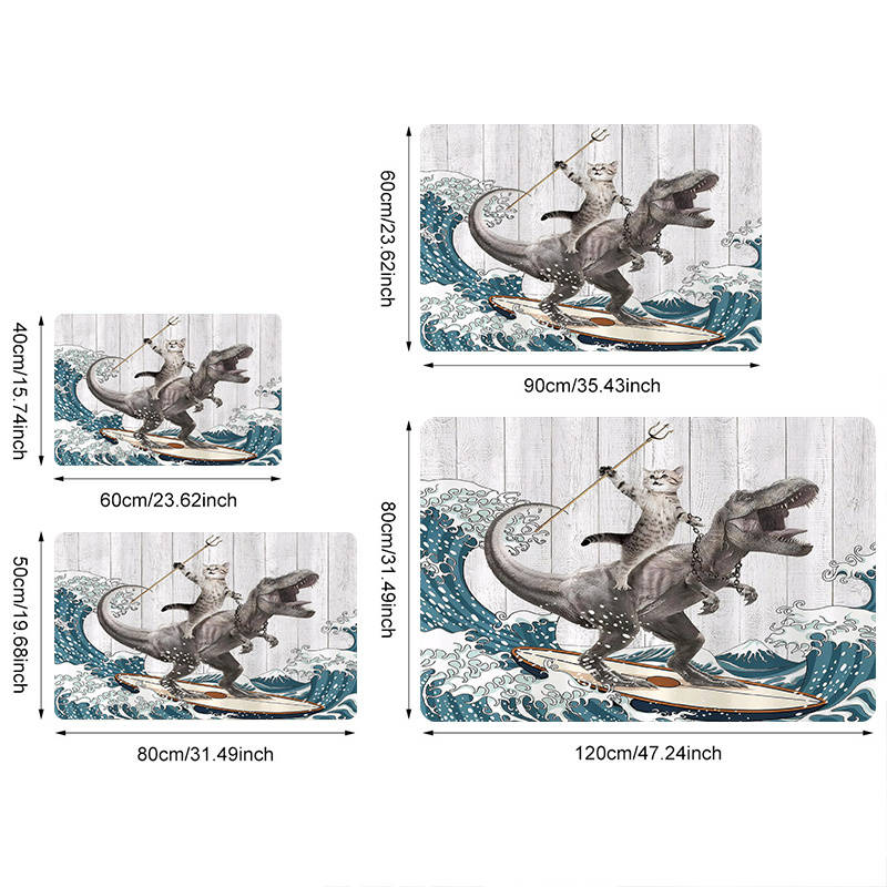 1Pc 20x31inch 50x80cm Floor Mat