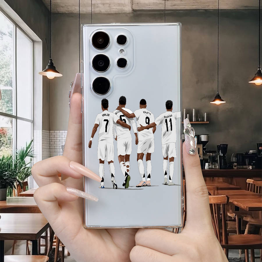 1Ps Transparent For Samsung Galaxy S24 Ultra Phone Cases