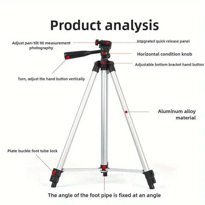 Aluminum Adjustable Tripod