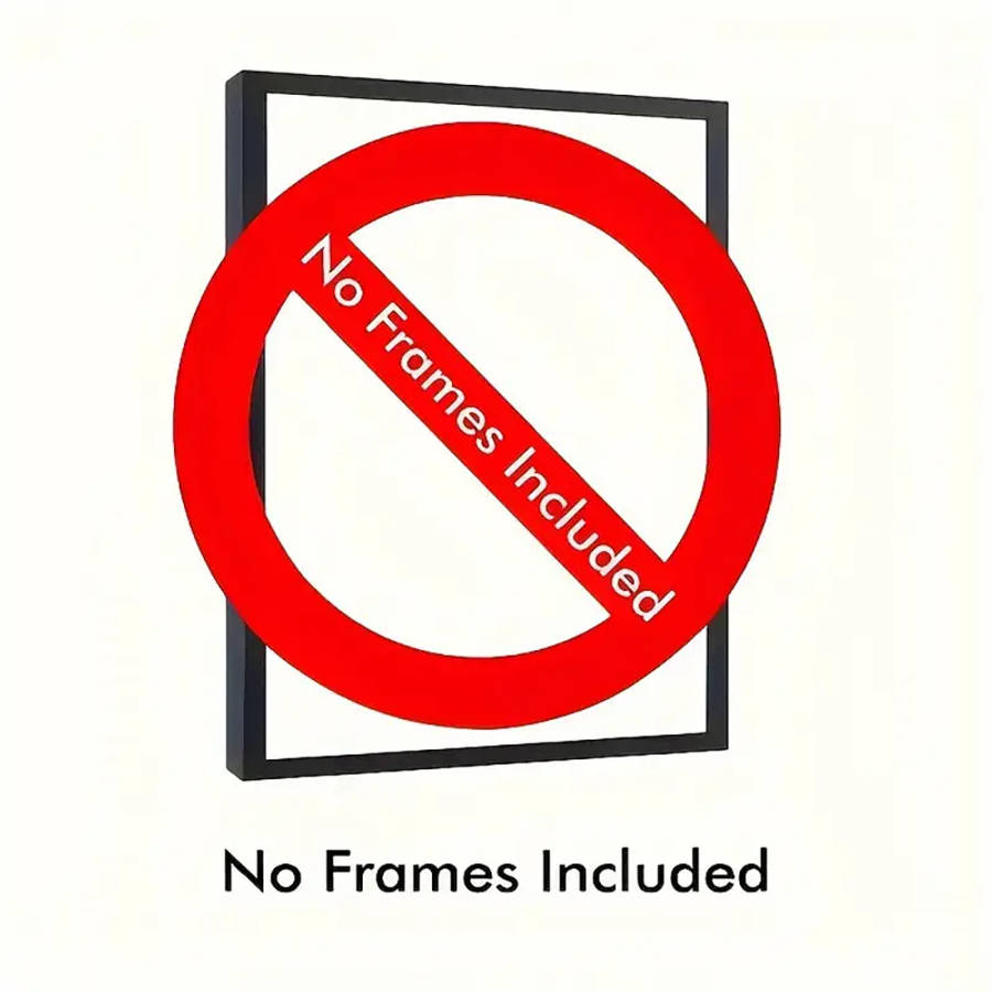 Van Gogh'S "Starry Night" Canvas Art Print - Frameless, Modern Minimalist Wall Decor