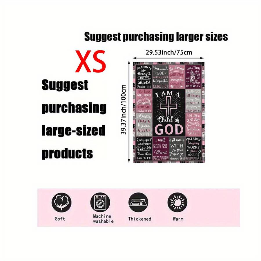 1ps Blanket Size 100X150Cm