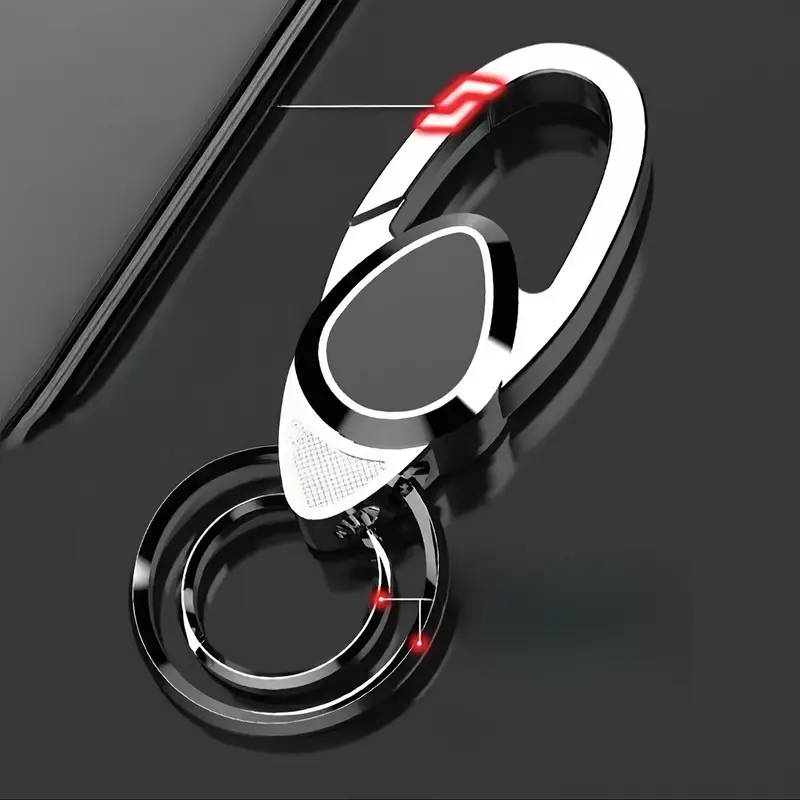 Modern Simple Car Keychain Gun Color