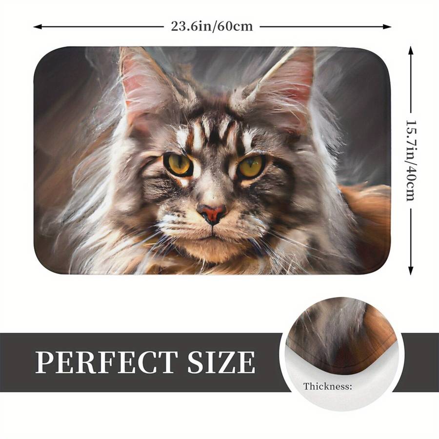 1Pc 50x80cm Art Floor Mat