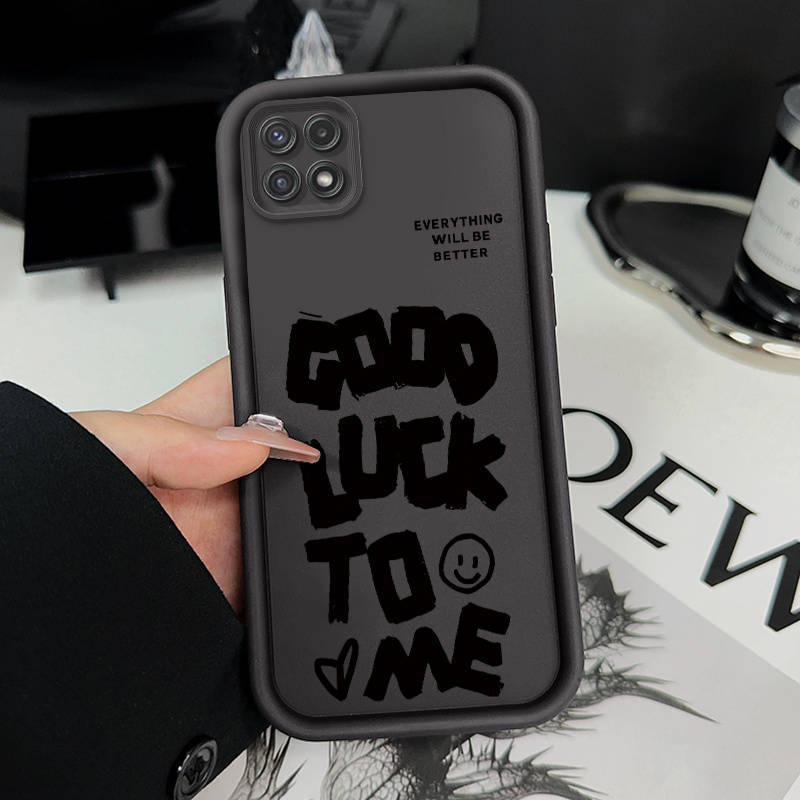 1pc A-Brown For Samsung Galaxy A04s Phone Cases