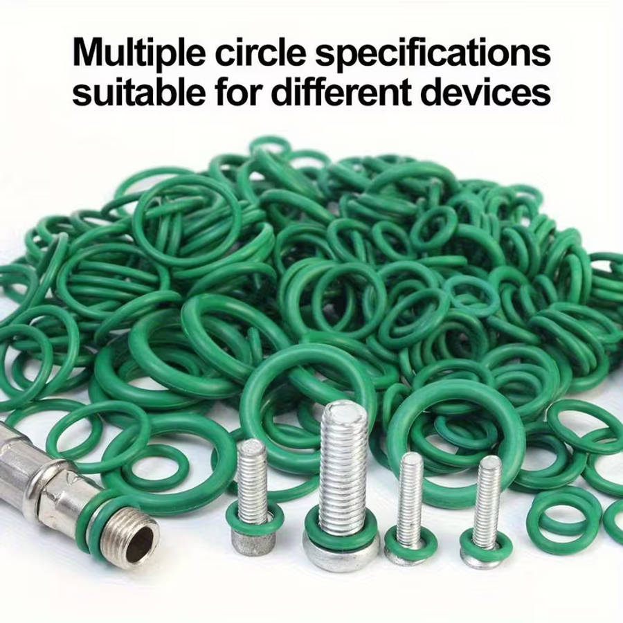 225pcs Rubber O Ring Kit 18 Sizes Professional Sealing Set