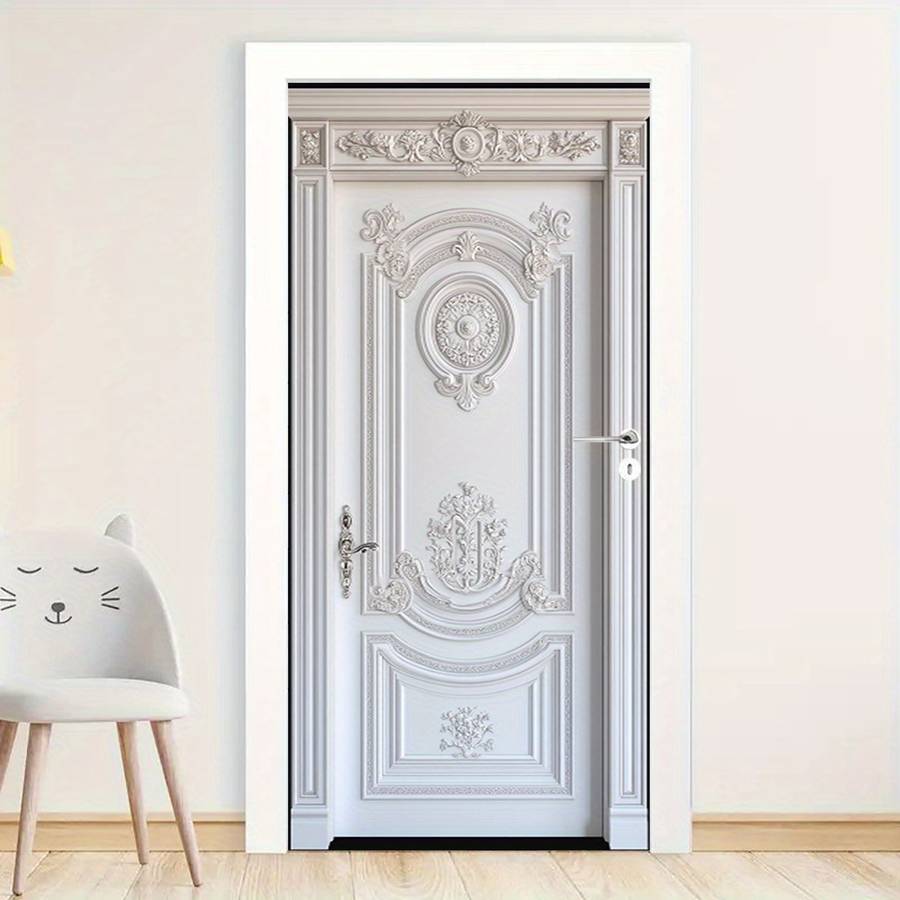 1Pc 76.96x199.9cm Door Window Sticker