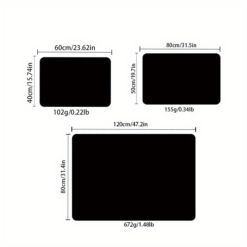 1Pc 50x80cm 19.68x31.49inch Floor Mat