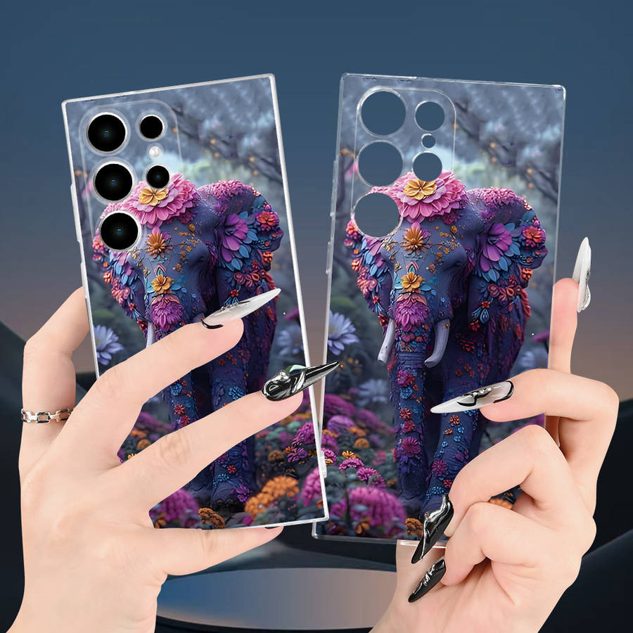 1pc Transparent For Samsung Galaxy S22 Ultra 5G Phone Cases