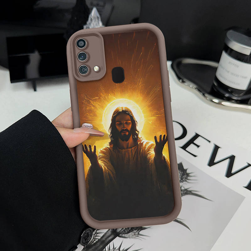 1pc Black For Samsung Galaxy F04 Phone Cases