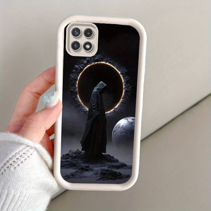 1pc Black For Samsung Galaxy A21s Phone Cases