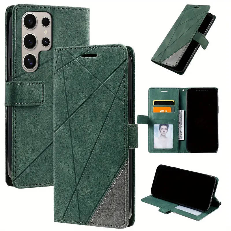 Wallet Case for Samsung Galaxy S25 Ultra Blue