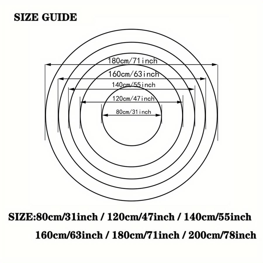 120cm 47inch Floor Mat