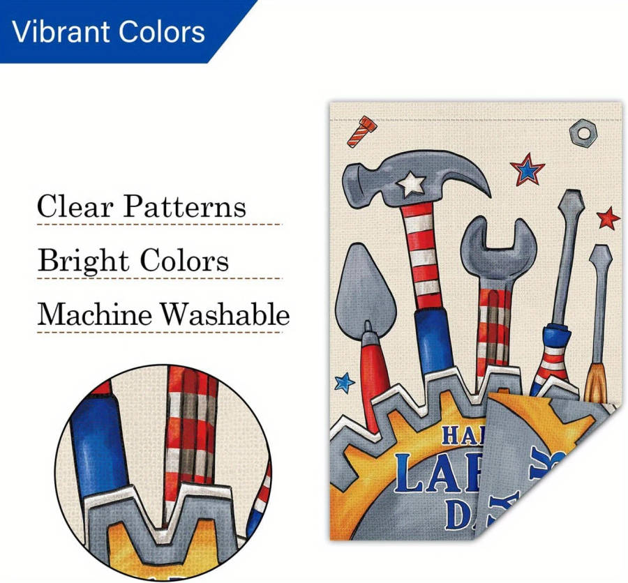 Double-Sided Vertical Garden Flag