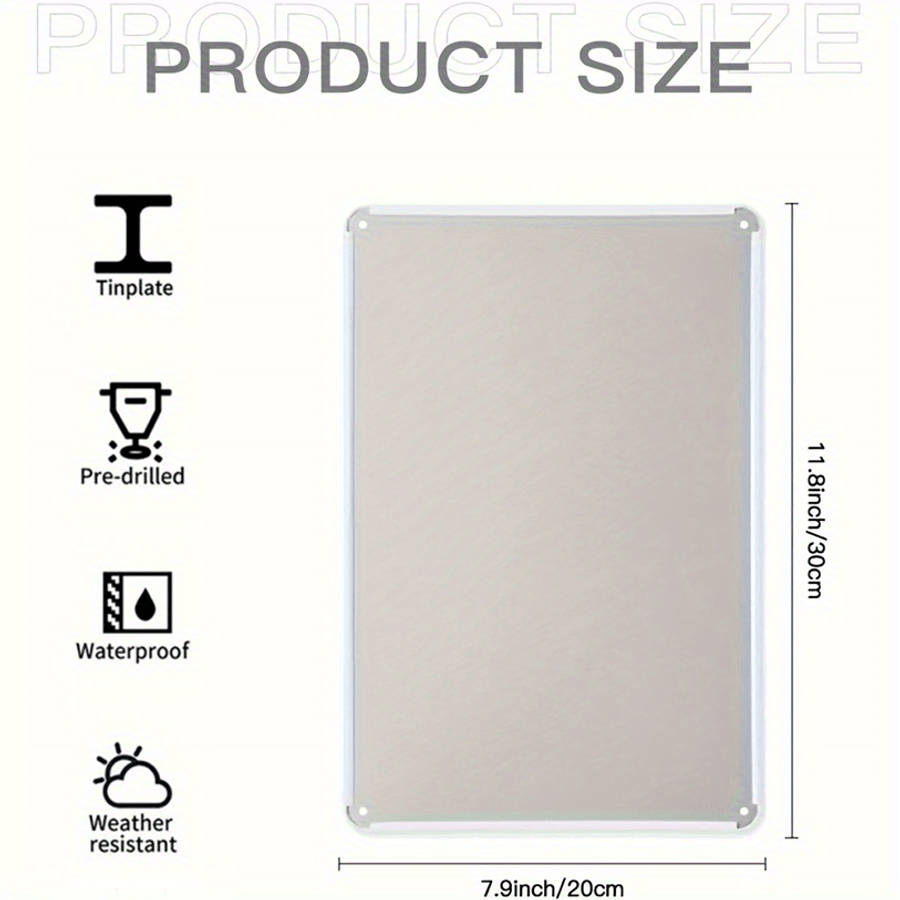 2D Flat 2D Iron Sheet Painting 20.07x30.23 cm Frameless Guitar Floral Art Decorative Pi