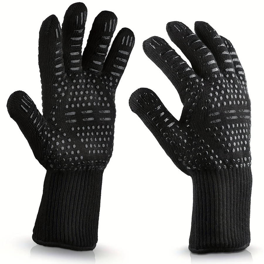 Non-Slip Strong Durable. RV Kitchen Home Kitchenware Accessories Non-Slip Grill Gloves for
