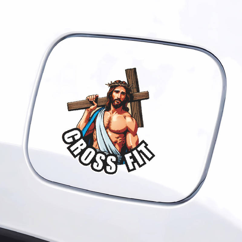 1pc Jesus Christian Themed Stickers
