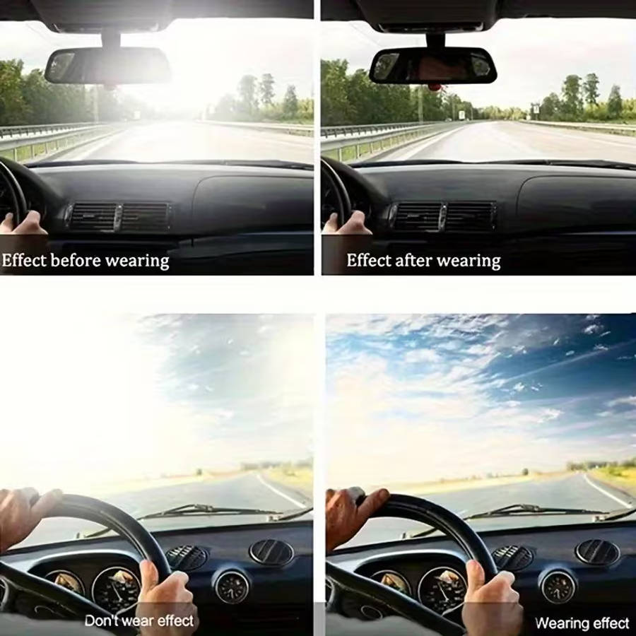 Suitable For Day And Night Fashion Glasses - Durable PC Frame And Lenses