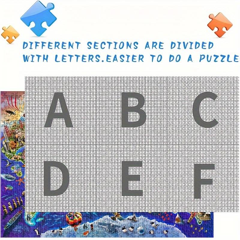 1000 Piece Paper Jigsaw Puzzle For Adults