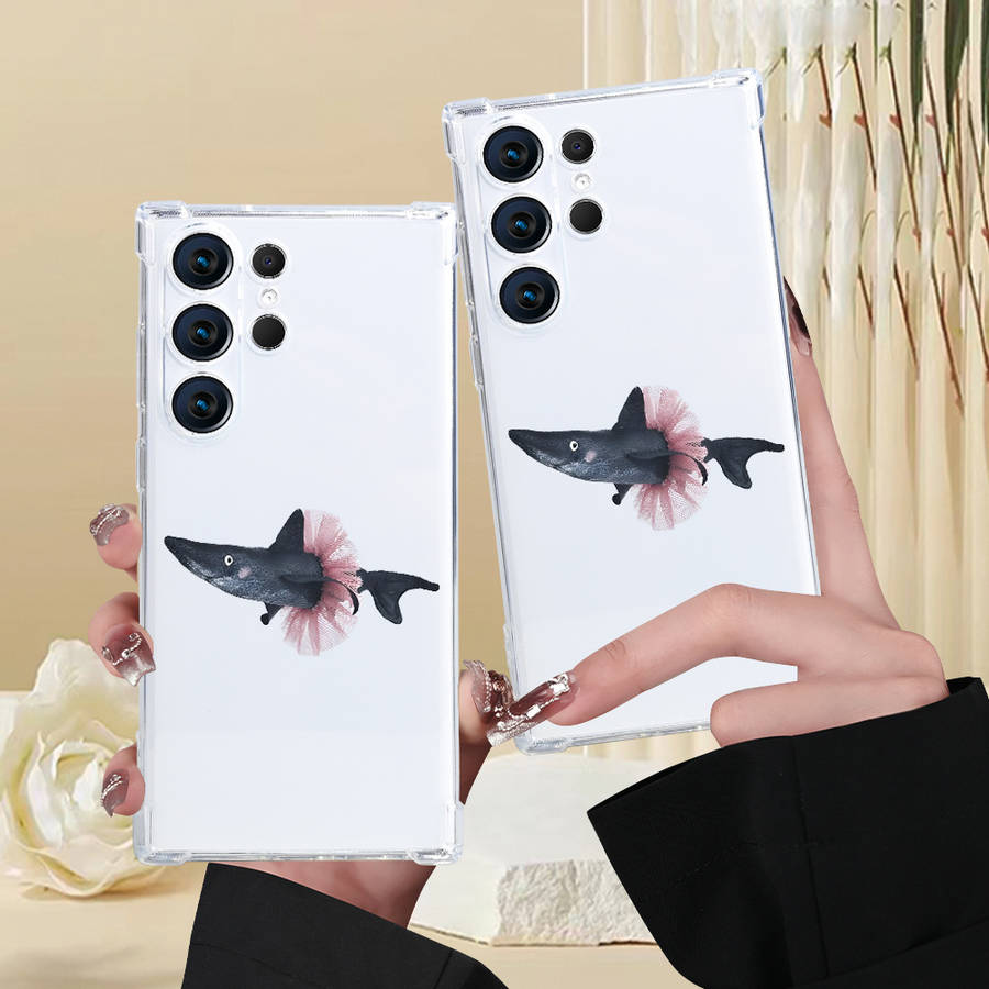 1pc Transparent For Samsung Galaxy S21 FE 5G Phone Cases
