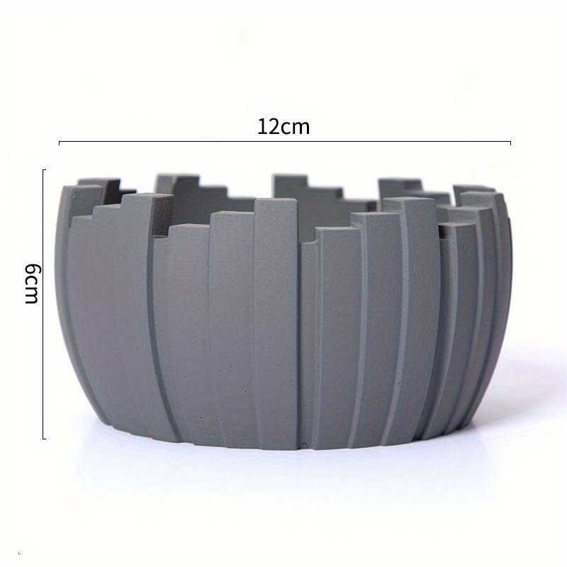 1pc Elegant Ceramic Ashtray Set Modern Geometric Design with Blue and Black Options Perfect for