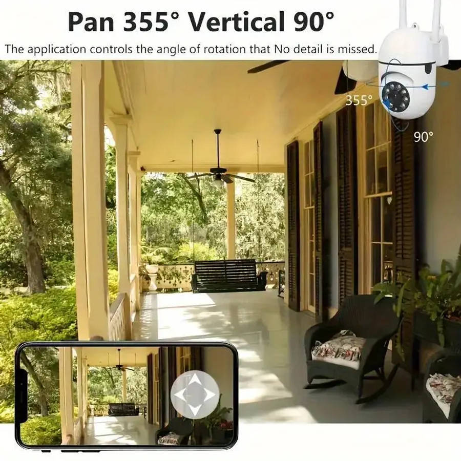 Webcam With Two-Way Audio And Alarm