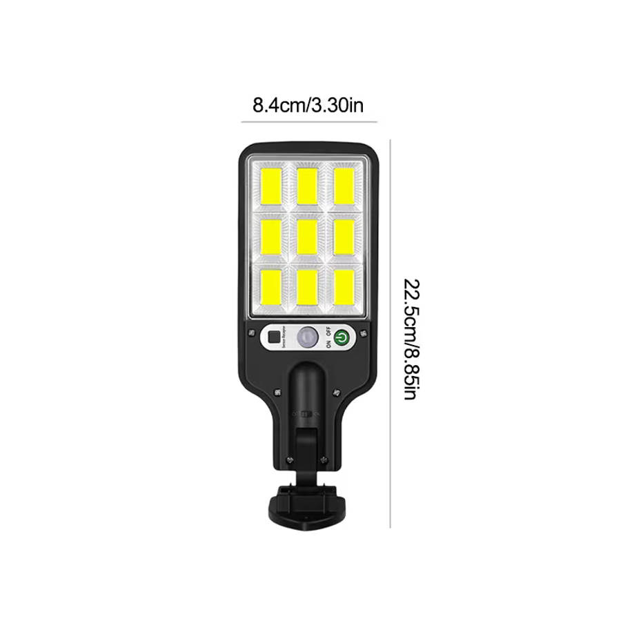 Solar Outdoor LED Street Light Motion Sensor Wall Mount Security Lamp