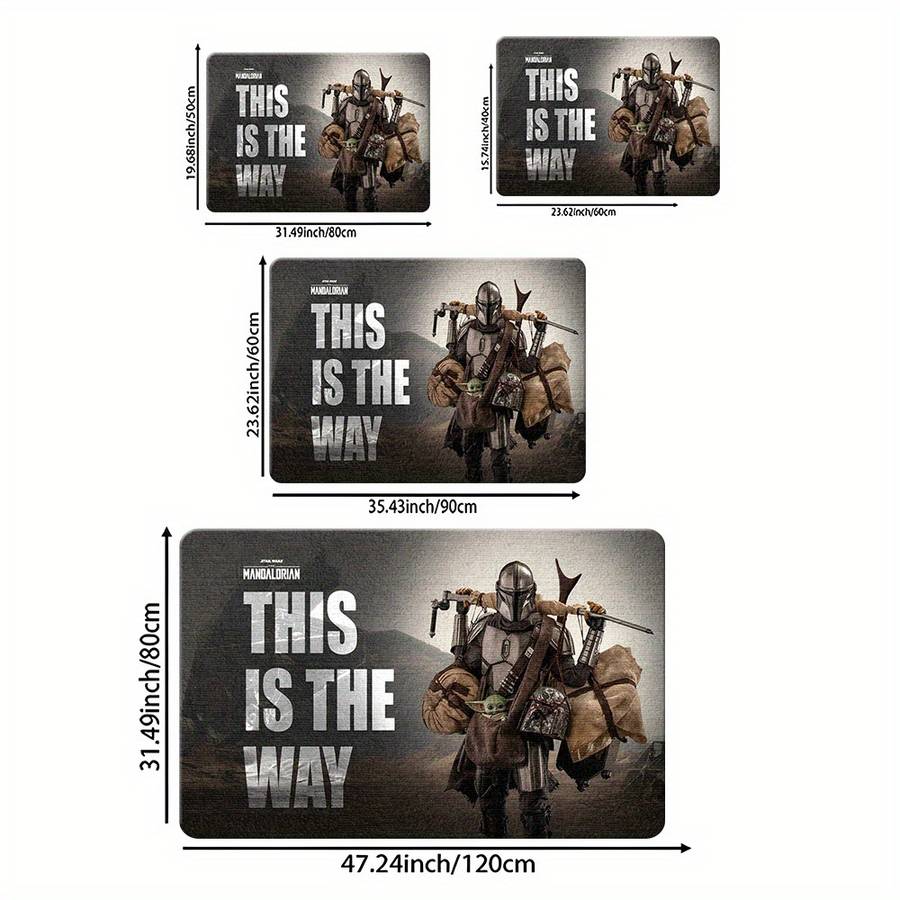 1Pc 49.99x79.98cm Floor Mat