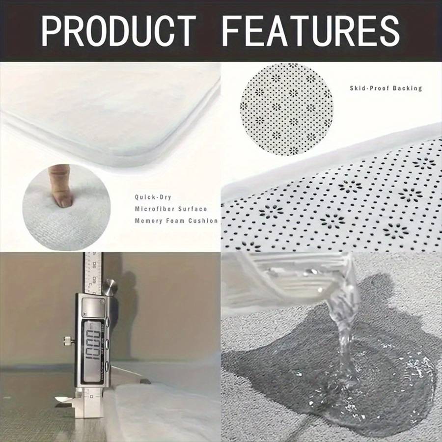 1Pc 19.7x31.5inch 50x80cm Floor Mat