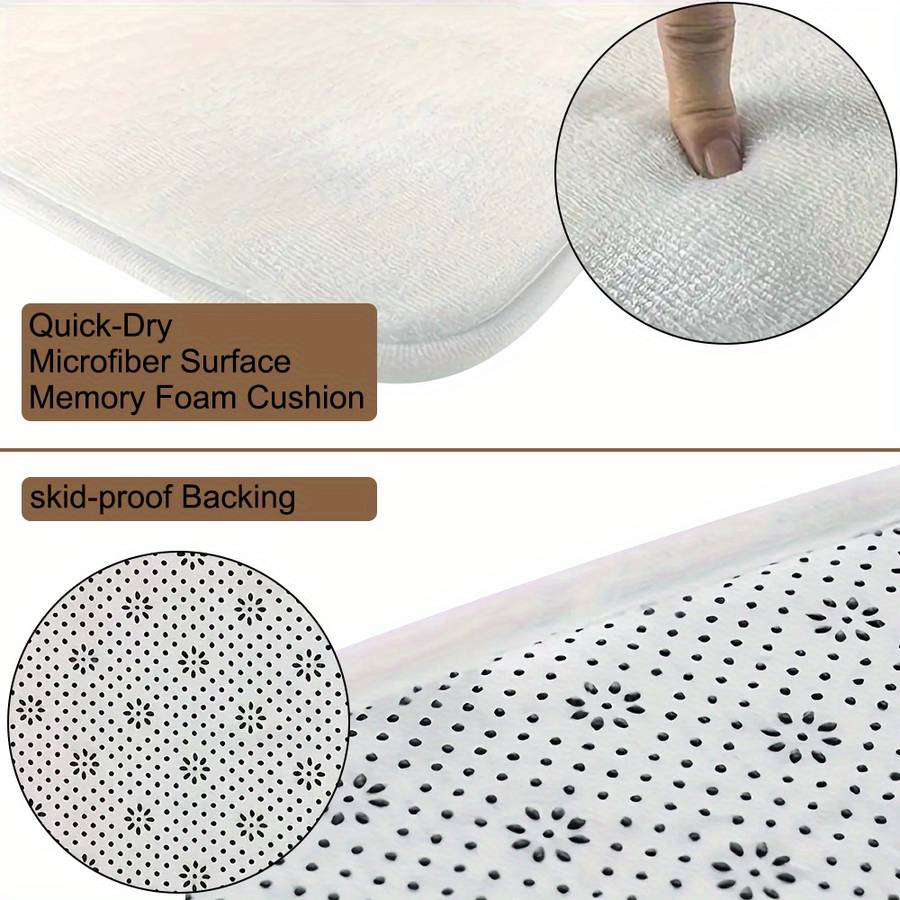 1Pc 6Ox6Ocm Floor Mat