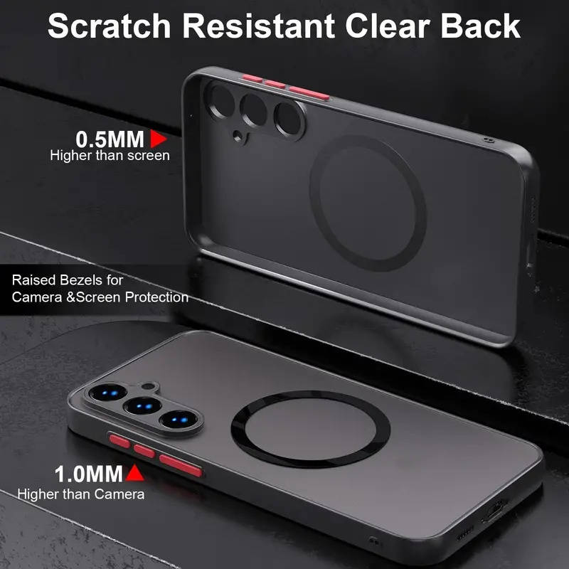 1pc Deep Blue For Samsung Galaxy A56 Phone Cases