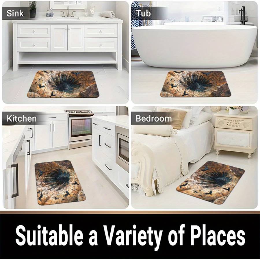 1Pc 19.68x31.49inch 50x80cm Floor Mat