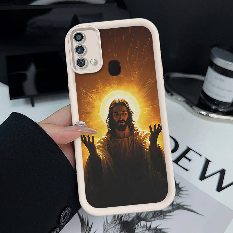 1pc Black For Samsung Galaxy F04 Phone Cases