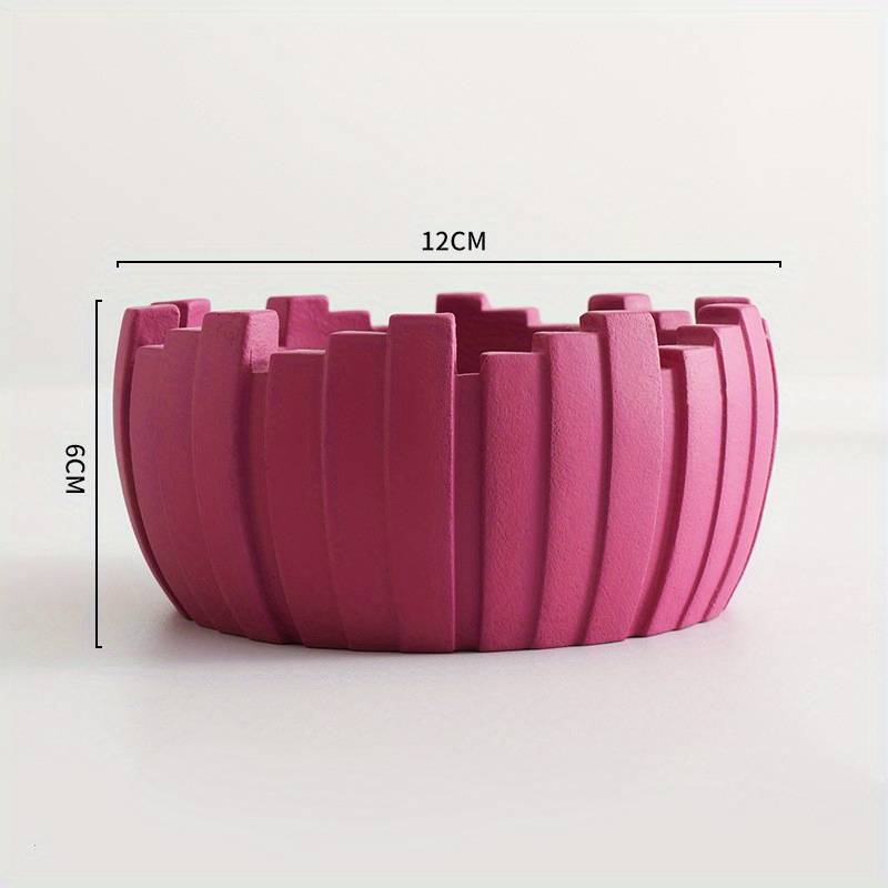 1pc Elegant Ceramic Ashtray Set Modern Geometric Design with Blue and Black Options Perfect for