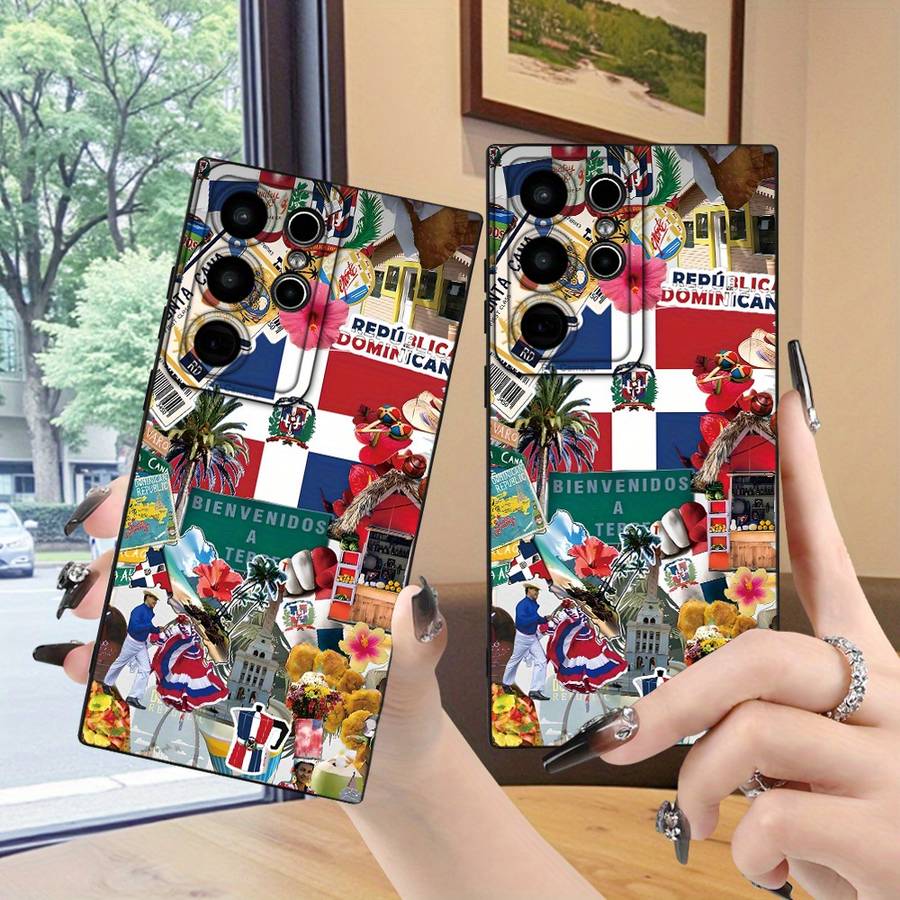 1pc Black For Samsung Galaxy S24 Ultra Phone Cases