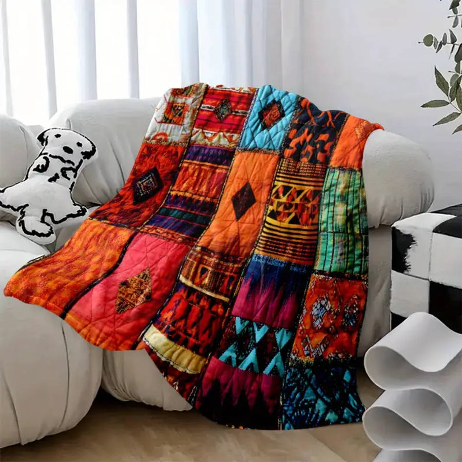 1 Bohemian Patchwork Quilt1.5M*2M