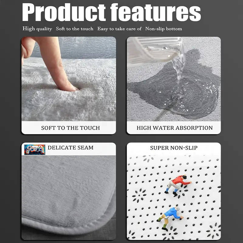 1Pc 50x80cm Floor Mat