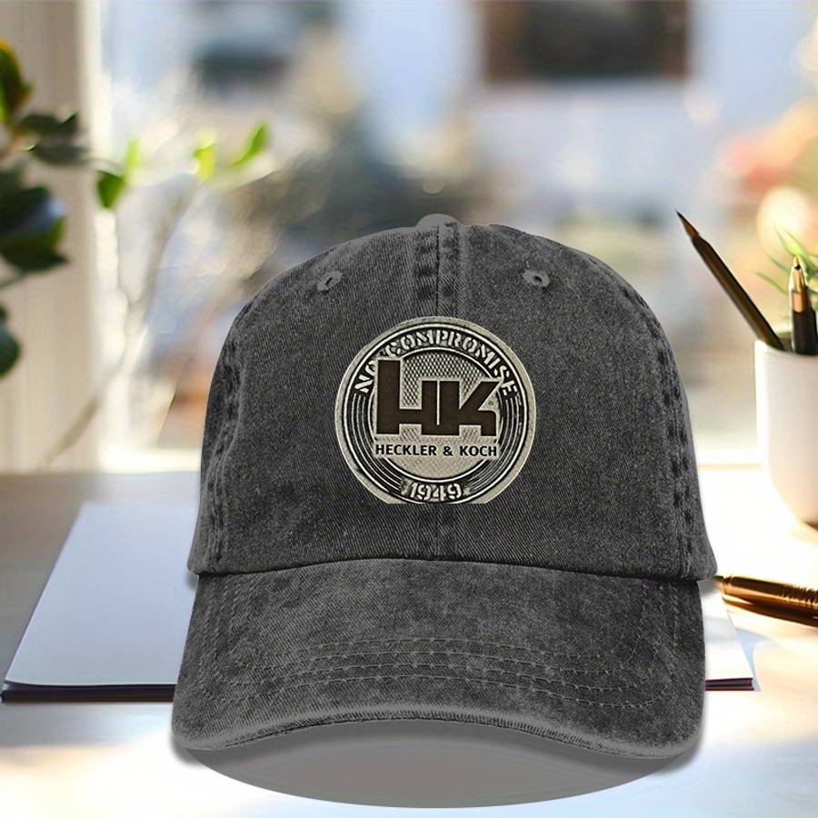 HK Tan Decal 1949 Baseball Cap 100% Cotton Breathable Hat