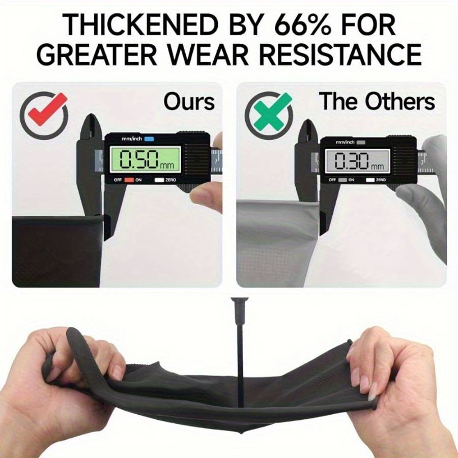 1 Pair  Black Household Cleaning Gloves