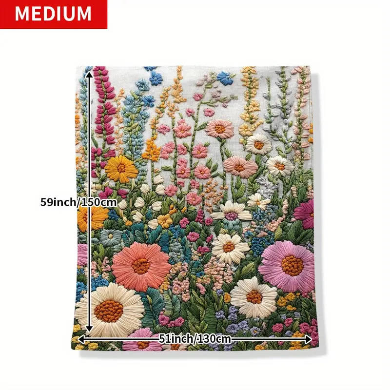 1 Luxe Vintage Floral Blanket 130*150CM