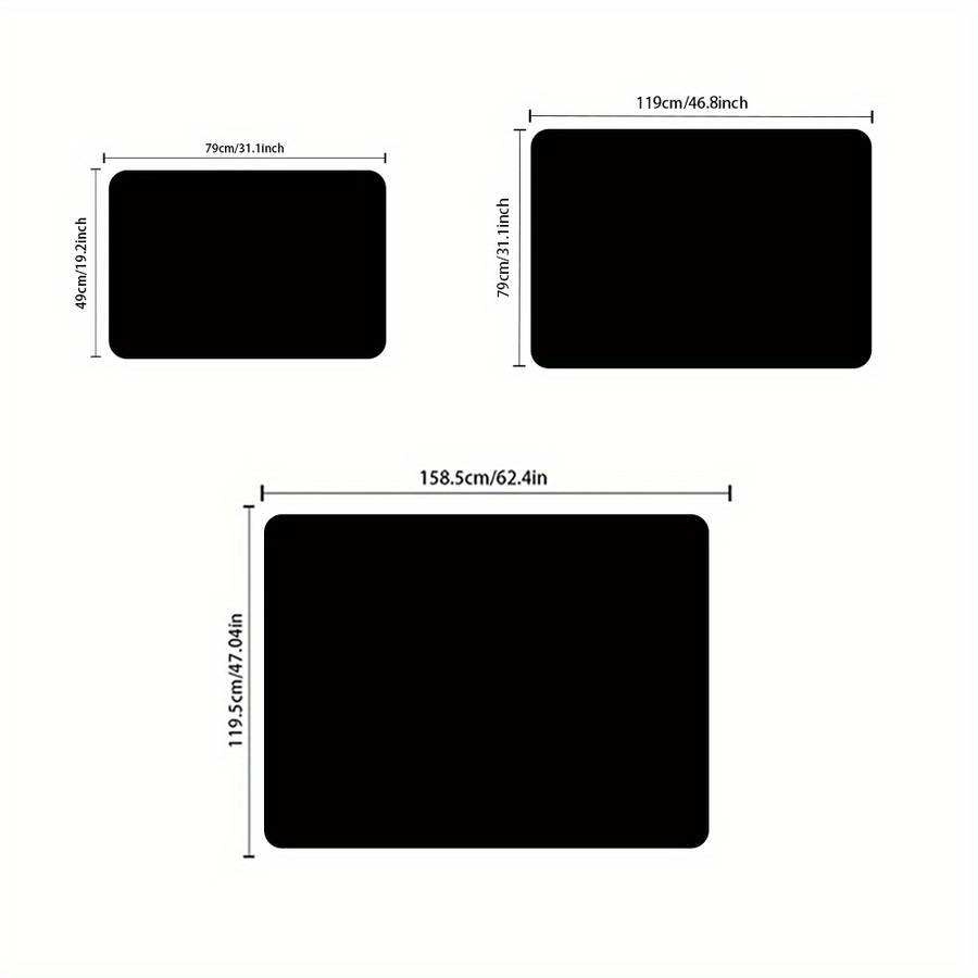 1Pc 120x160cm 47.24x62.99inch Floor Mat