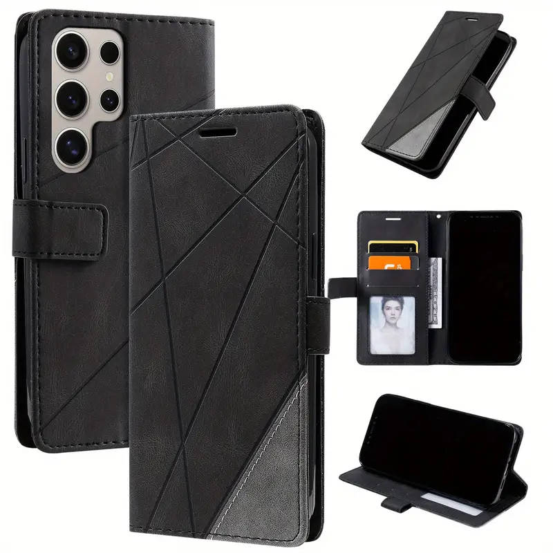 Wallet Case for Samsung Galaxy S25 Ultra Blue